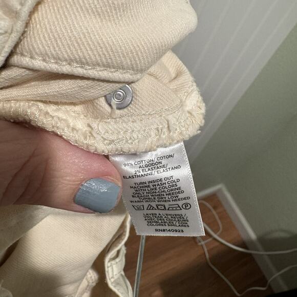 Loft Beige Relaxed Flare Pants Size 4 - Picture 6 of 6